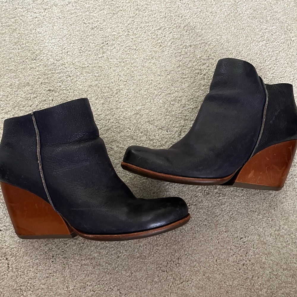 KorkEase leather booties